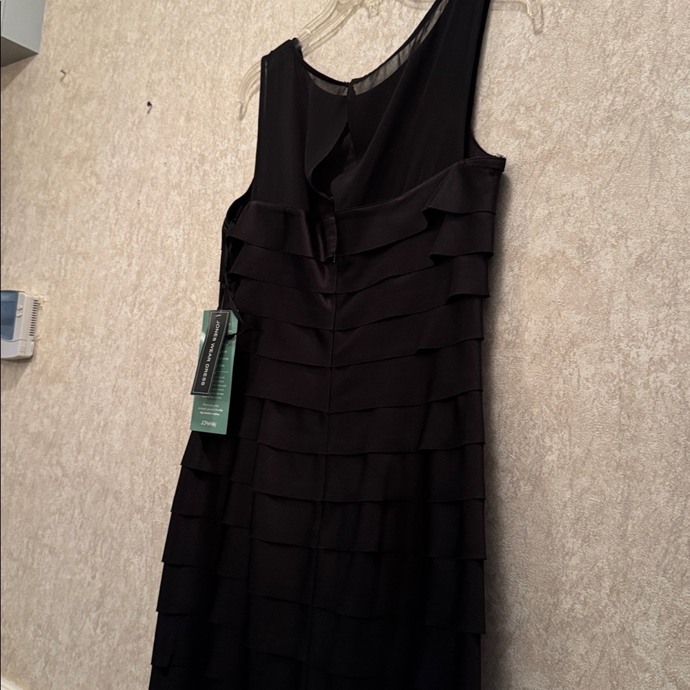 NWT JCPenney Black Layered Dresss - Picture 10 of 16